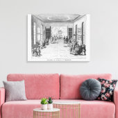 陸軍学校 キャンバスプリント (インサイチュ (リビング))