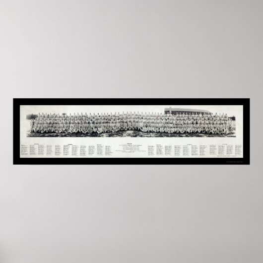 陸軍将校WWII写真1946 ポスター (正面)