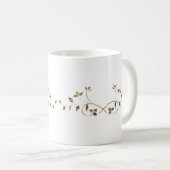 陸軍少佐の階級章のマグ コーヒーマグカップ (正面右)