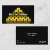 陸軍少尉の階級章の積み重ね 名刺 (正面/裏面)