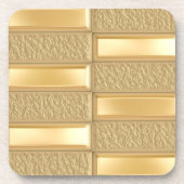 陸軍少尉の階級章 コースター (正面)