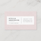 陸軍少尉の階級章 名刺 (裏面)