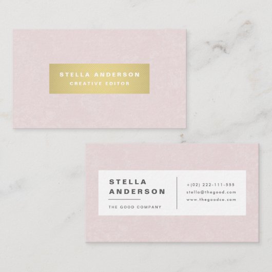 陸軍少尉の階級章 名刺 (正面/裏面)