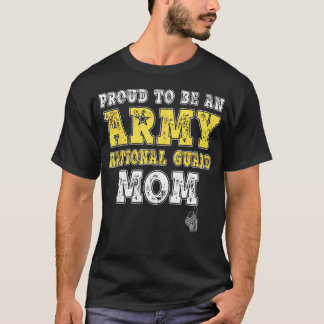 陸軍州兵の母であることを誇りに思います - 軍事 Tシャツ