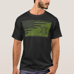 陸軍心理作戦(PSYOP)支部アメリ Tシャツ
