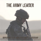 陸軍指導者ステッカー シール (正面)