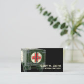 陸軍救急車の名刺 名刺 (スタンド正面)