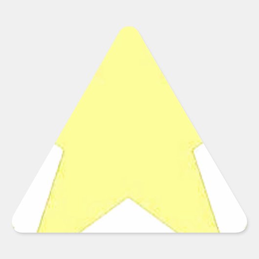 陸軍星団 三角形シール (正面)