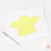 陸軍星団 楕円形シール (封筒)