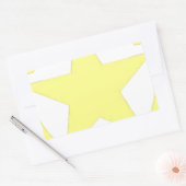 陸軍星団 長方形シール (封筒)