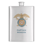 陸軍検疫官プロモーションの指揮変更 フラスク (正面)