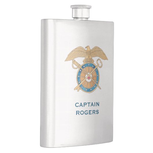 陸軍検疫官プロモーションの指揮変更 フラスク (右)