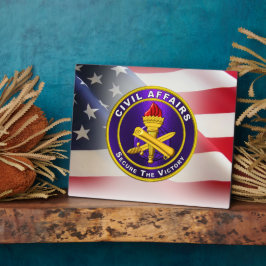 陸軍民事局ベテラン フォトプラーク