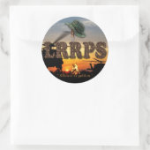 陸軍海兵隊リコンLURPSベトナム南戦争 ラウンドシール (バッグ)