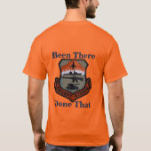 陸軍海軍空軍海兵隊員レンジャー砂漠の嵐 Tシャツ (裏面)