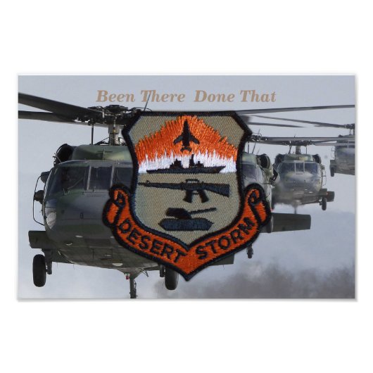 陸軍海軍空軍海兵隊海軍の砂漠地帯 フォトプリント            (正面)