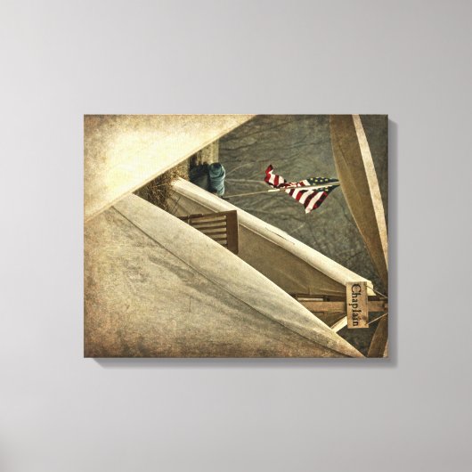 陸軍牧師 キャンバスプリント (正面)