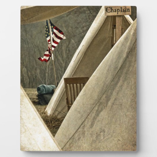 陸軍牧師 フォトプラーク (正面)