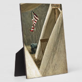 陸軍牧師 フォトプラーク (側面)