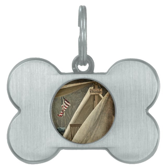 陸軍牧師 ペットネームタグ (正面)