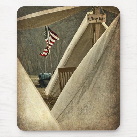 陸軍牧師 マウスパッド (正面)