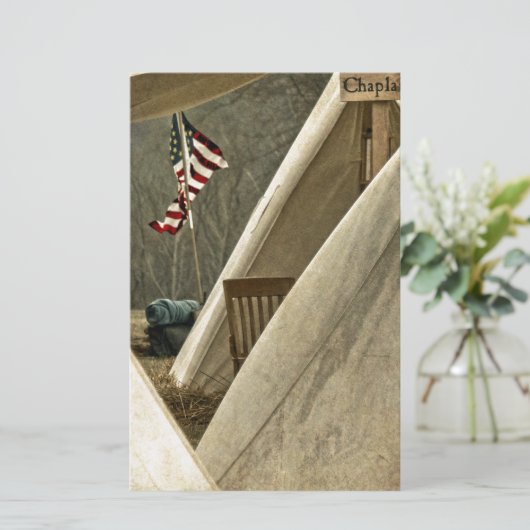 陸軍牧師 便箋 (スタンド正面)