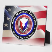 陸軍物資コマンド  フォトプラーク (側面)