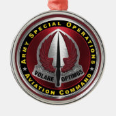 陸軍特殊作戦航空司令部 メタルオーナメント (正面)