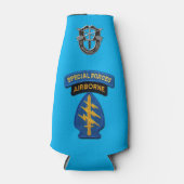 陸軍特殊部隊グリーンベレー退役軍人 ボトルクーラー (正面)