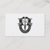 陸軍特殊部隊グリーンベレーsf sfgのvets 名刺 (裏面)