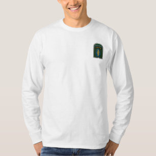 陸軍特殊部隊タブとパッチTシャツ Tシャツ