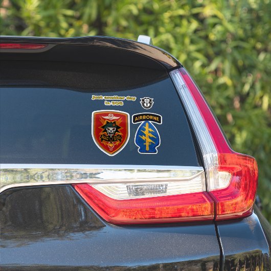 陸軍特殊部隊MAC-V-SOGコンターシール。セント シール (車体側面)