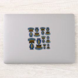 陸軍特殊部隊SFGA SFGグリーンベレーツコンター シール