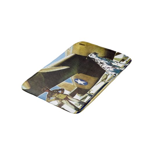 陸軍犬 バスマット (アングル)