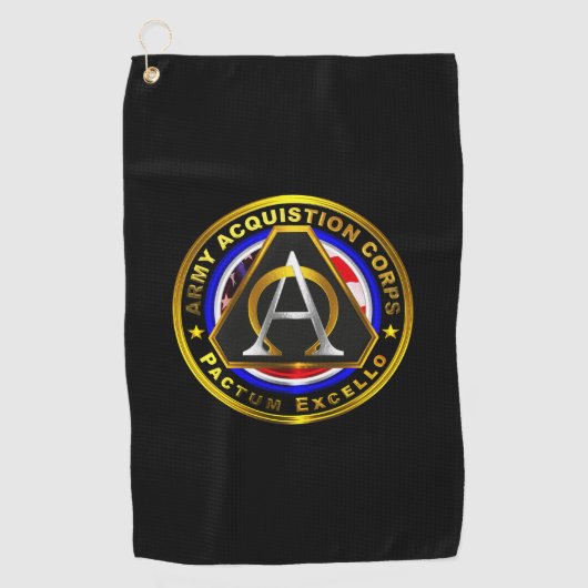 陸軍獲得部隊 ゴルフタオル (正面)