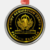 陸軍獲得部隊 メタルオーナメント (正面)