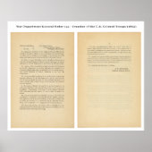 陸軍省総令143着色部隊 ポスター (正面)