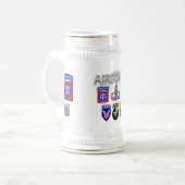 陸軍空挺師団過去と現在 ビールジョッキ (正面左)