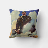 陸軍空軍 クッション (裏面)