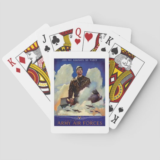 陸軍空軍 トランプ (裏面)