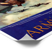 陸軍空軍 ポスター (角)