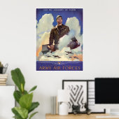 陸軍空軍 ポスター (ホームオフィス)