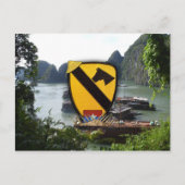 陸軍空軍cav第7騎兵部隊ベトナム戦争ベット ポストカード (正面)