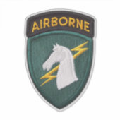 陸軍第1特別作戦デルタ力コンターのシール。 シール (正面)