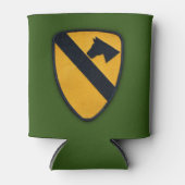 陸軍第1騎兵師団フォートフッドクーラーボックス 缶クーラー (正面)