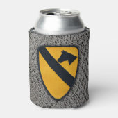 陸軍第1騎兵師団フォートフード 缶クーラー (缶正面)