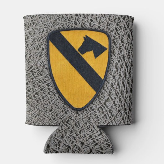 陸軍第1騎兵師団フォートフード 缶クーラー (裏面)