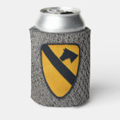 陸軍第1騎兵師団フォートフード 缶クーラー (缶裏面)