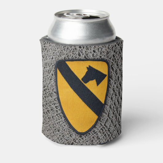 陸軍第1騎兵師団フォートフード 缶クーラー (缶裏面)