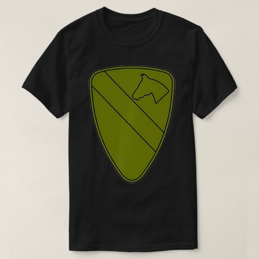 陸軍第1騎兵師団O Tシャツ (デザイン正面)